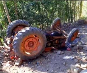 واژگونی تراکتور