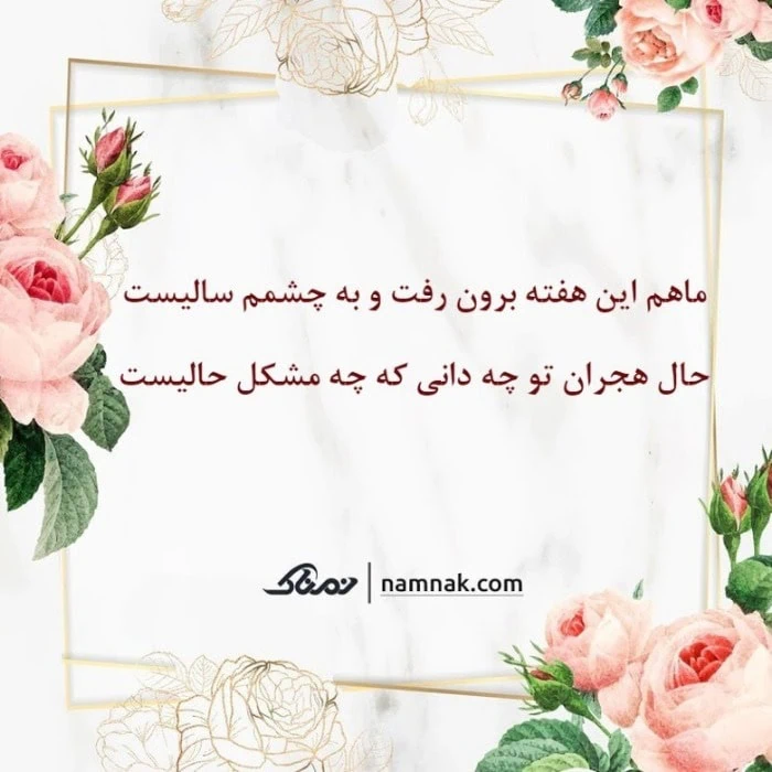 فال حافظ نمناک