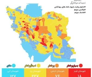 وضعیت کرونا