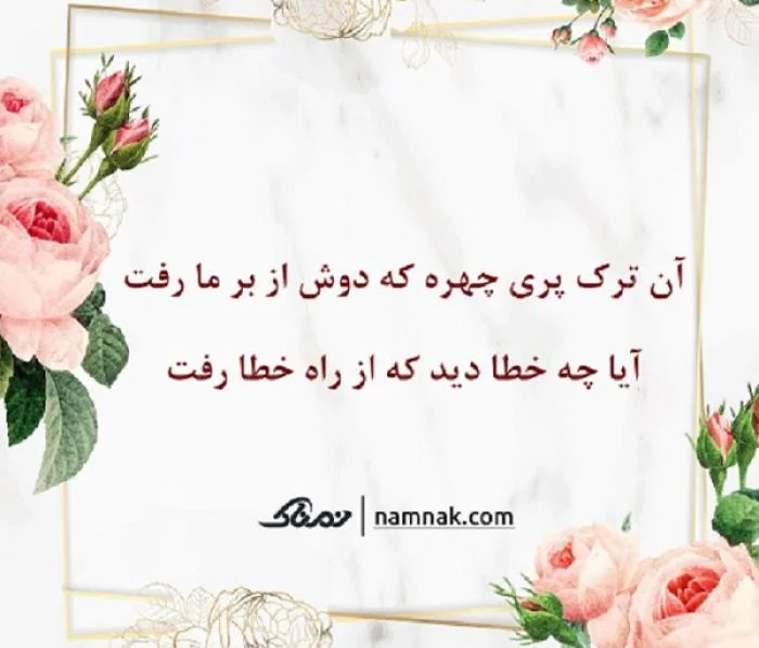 فال حافظ نمناک