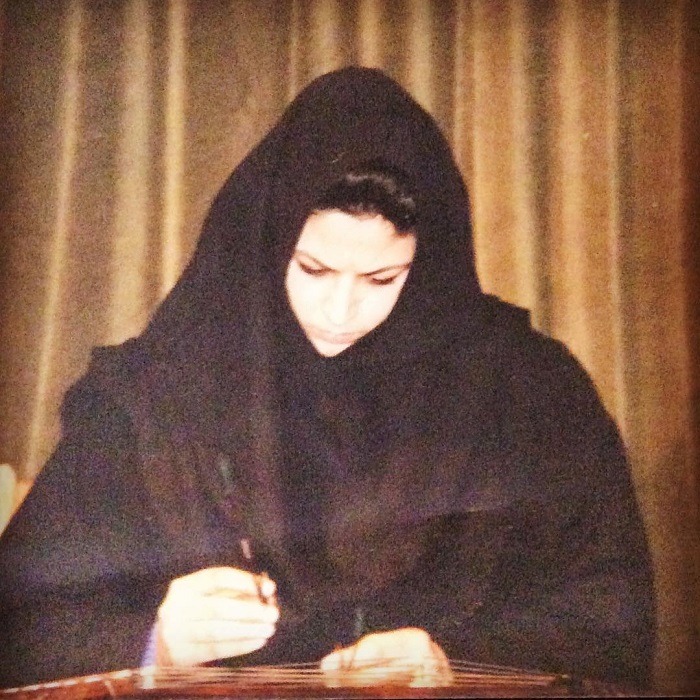سنتور نوازی شهره سلطانی در جوانی