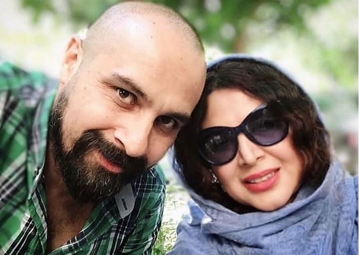 شهره سلطانی و همسرش