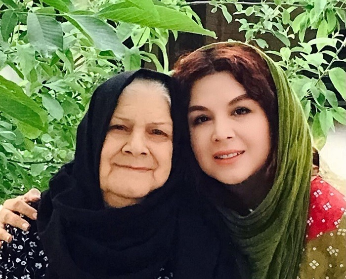 شهره سلطانی و مادرش