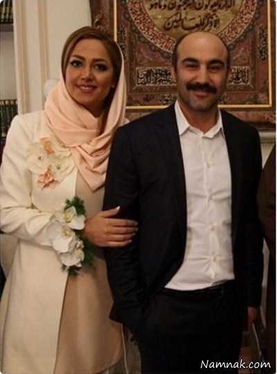 محسن تنابنده در کنار همسرش