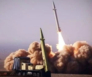 شلیک موشک ایران