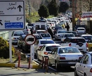 ترافیک جاده شمال