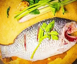  رفع بوی بد ضخم ماهی از دست و ماهی تابه 