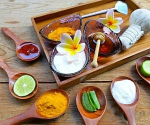 زردچوبه و عسل