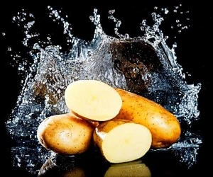 زیبایی با سیب زمینی