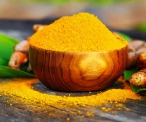 لاغری با زردچوبه