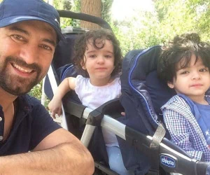 مجید صالحی و دوقلوهایش