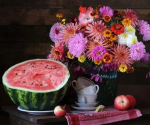 گل آرایی یلدا
