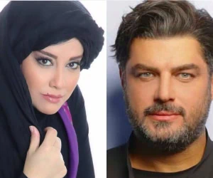 آشا محرابی و سام درخشانی