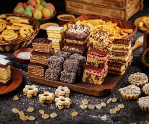 کالری انواع شیرینی