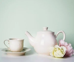 لکه چای قوری چینی