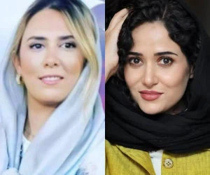  همسر مهران مدیری مشغول طراحی لباس پریناز ایزدیار در کن+ عکس 