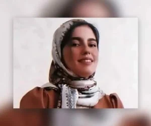 عکس غم انگیز از الهه حسینی در کنار برادر معلولش