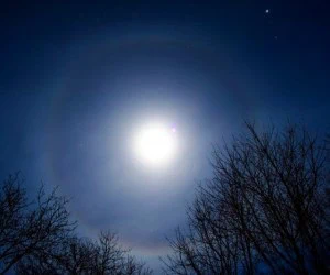 حلقه دور ماه