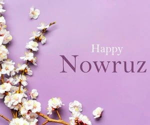 تبریک انگلیسی عید نوروز