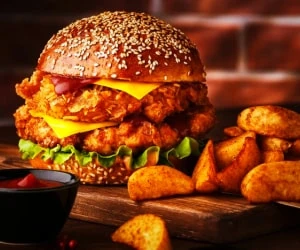 طرز تهیه زینگر برگر