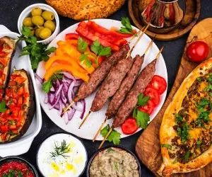 غذا با بادمجان