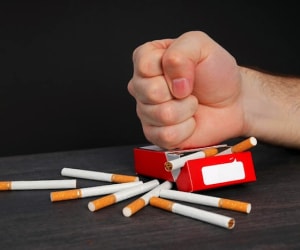 بعد از ترک سیگار