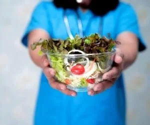 کاهو برای لاغری