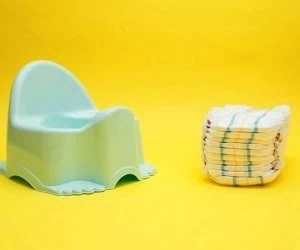 پوشک گرفتن کودک