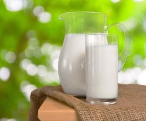 شیر کم چرب