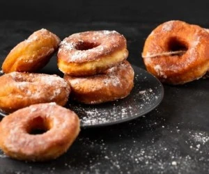 طرز تهیه دونات
