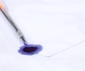 لکه جوهر خودکار روی لباس