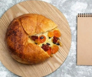 ته دیگ با آرد