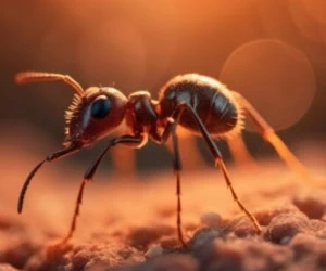 قیافه مورچه از نزدیک