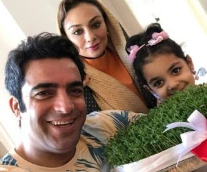 یکتا ناصر و همسرش