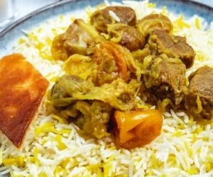 چلو گوشت مجلسی