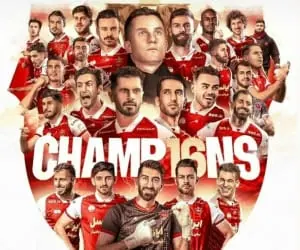 قهرمانی پرسپولیس