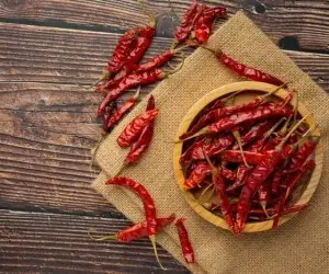 خشک کردن فلفل