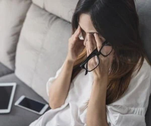 سردرد بعد گریه