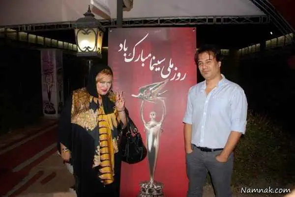 بهاره رهنما و همسرش محراب قاسم خانی