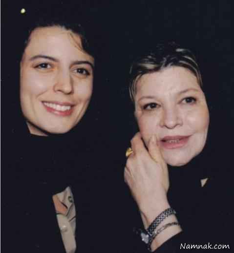 عکس لیلا حاتمی و مادرش