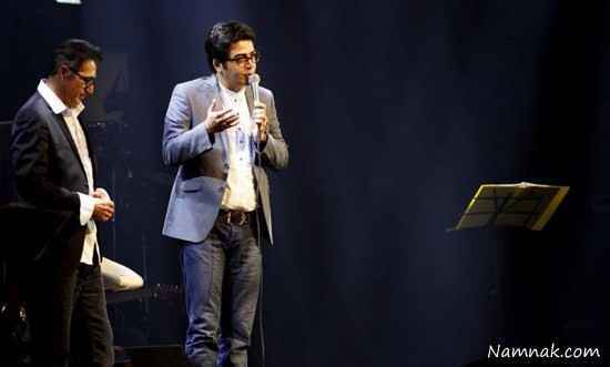اجرای فرزاد حسنی در کنسرت فریدون آسرایی