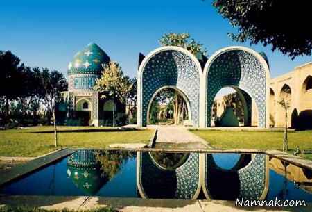 آرامگاه عطار و کمال الملک در نیشابور   عکس