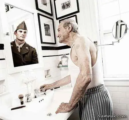 شگفت انگیزترین آینه برای جوان شدن   عکس