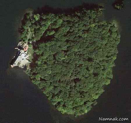 جزیره ای به شکل قلب
