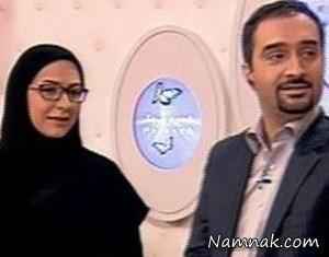 نیما کرمی در کنار همسرش زینب زارع