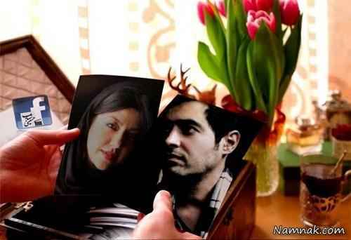 شهاب حسینی و همسرش در فیسبوک