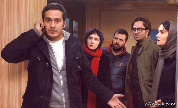 میلاد کی مرام،هومن سیدی،میترا حجار،هانیه توسلی و مصطفی زمانی در فیلم خط ویژه