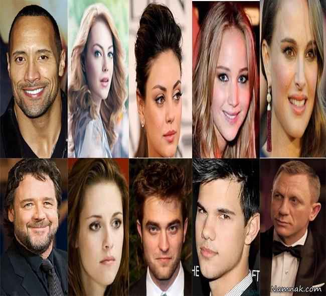 ده بازیگر برتر سینمای هالیوود در سال 2013