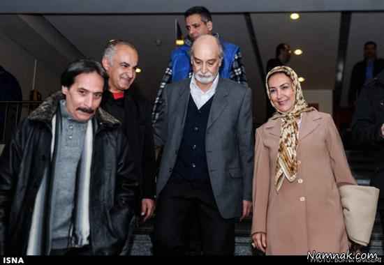 محمود پاک نیت و همسرش در جشنواره جام جم