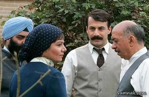 هنگامه قاضیانی و امیر آقایی در سریال سزمین کهن